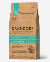 Grandorf Adult 4 Meat - Lamb Turkey Duck and Wild Boar - 10kg