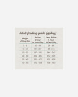 Naturea Ethos Light/Senior feeding guide