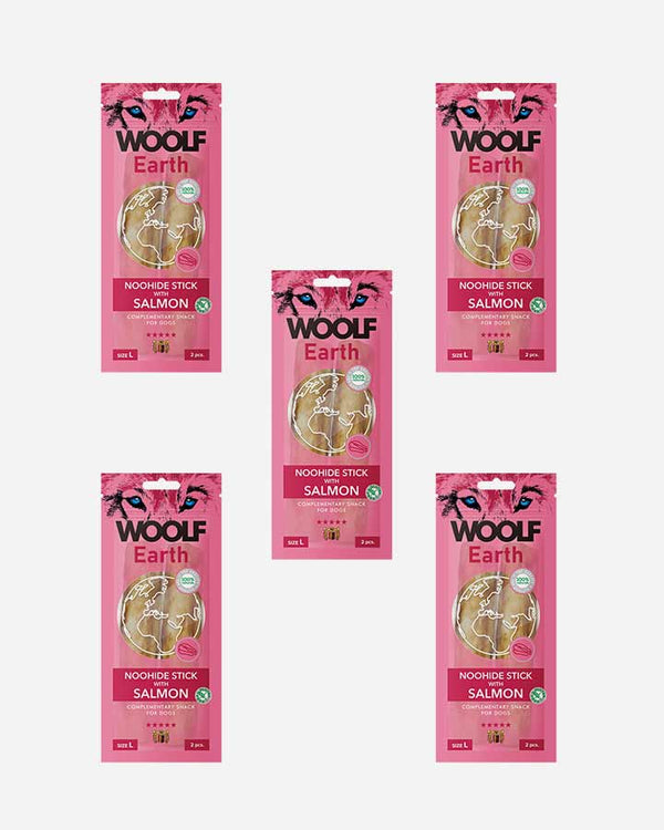 Woolf Salmon - Chewing Sticks 5 packs - Large