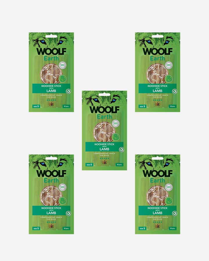 Woolf Lamb - Chewing Sticks 5 packs - Small