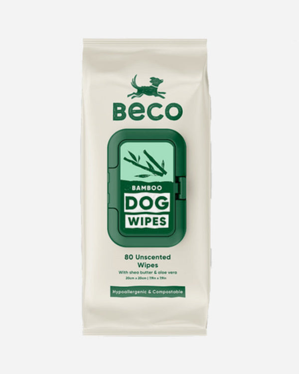 Bamboo Dog Wipes - Unscented