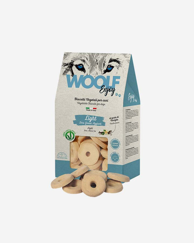 Woolf Enjoy Biscuit Light Vanilla - dog snack