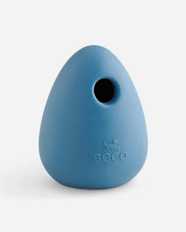Beco Natural Rubber Boredom Ball - Blue