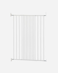 DogSpace Charlie - Extra Tall Extending Dog Gate 103 cm - White - Screw Mounted