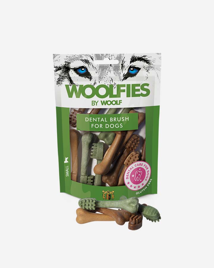 Woolfies Dental Brush for dogs - small