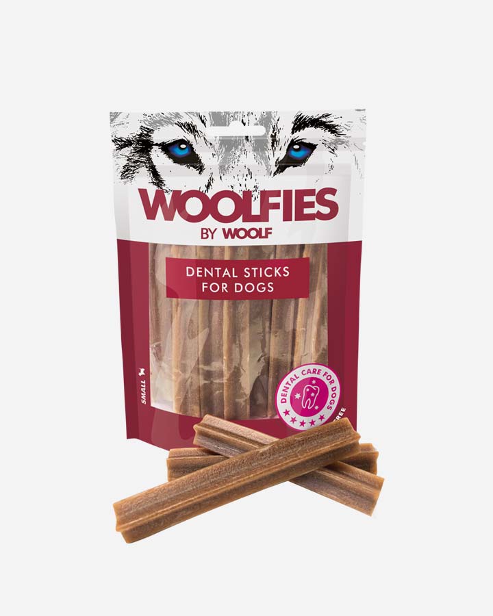 Woolfies Dental Sticks for Dogs - small