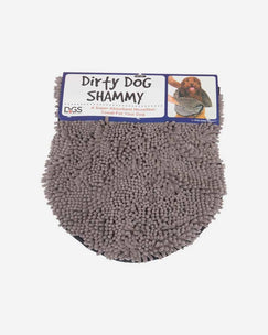 Dirty Dog Shammy Towel - Grey