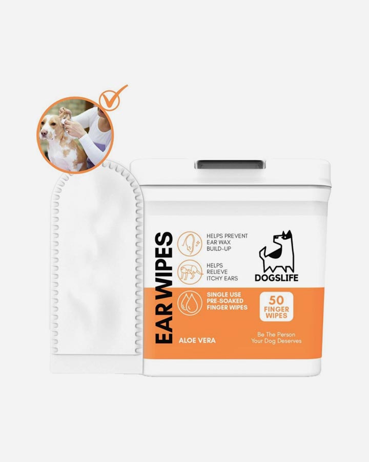 Ear wipes for dogs and cats