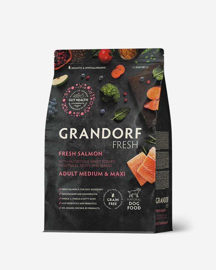 Grandorf Fresh Adult - Fresh Salmon & Grain Free - 3kg