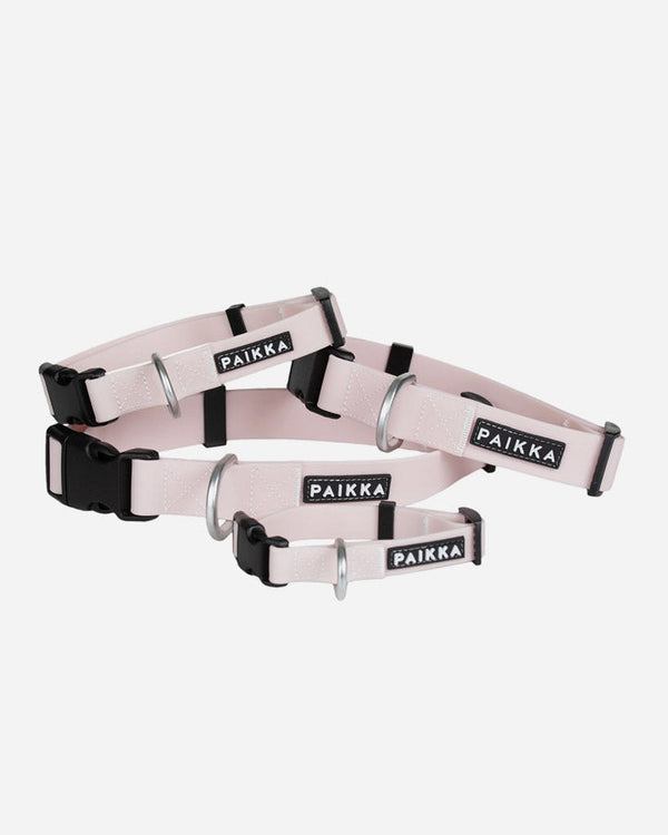 Paikka Glow Dog Collar - Pale Pink