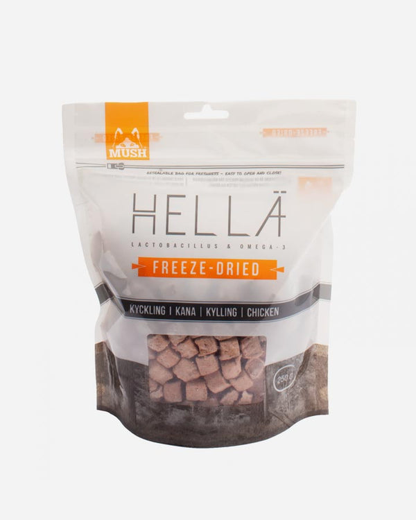 MUSH HELLÄ - 250g Freeze-Dried Dog Food with Chicken