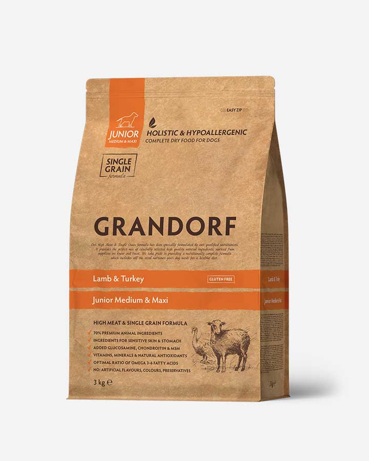 Grandorf Junior - Lamb and Turkey - 3kg
