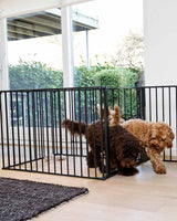 DogSpace Max Multi - Dog Pen with Gate - Black