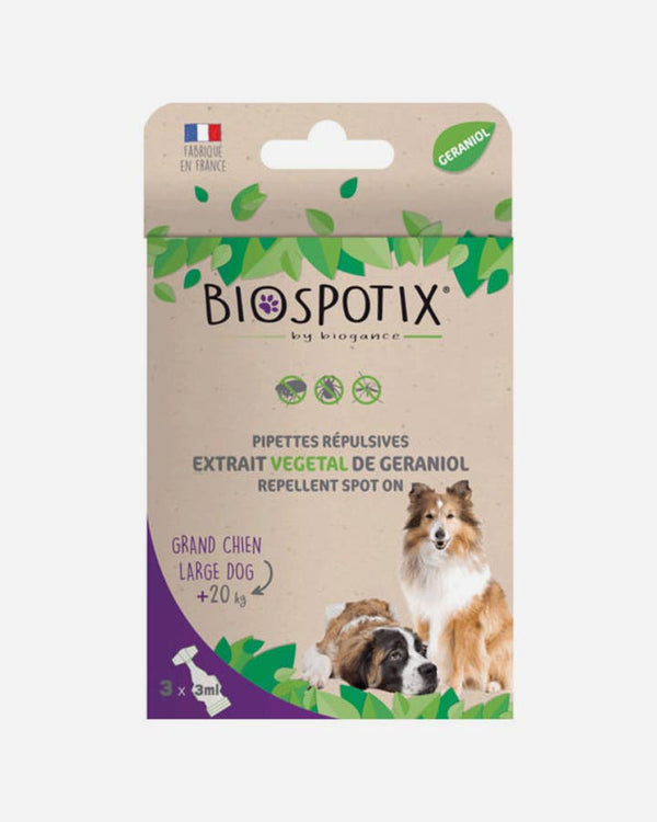 Biospotix Repllent Spot On Pipettes - For Large Dogs