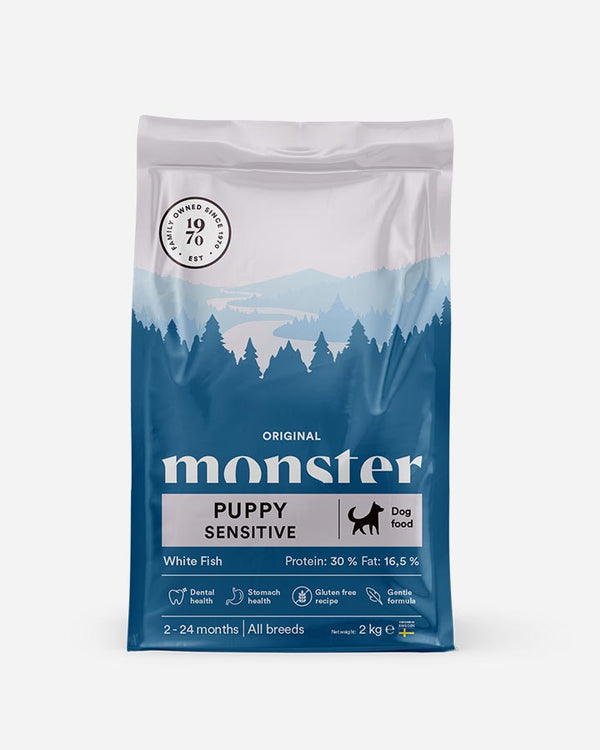 Monster Original Puppy Sensitive - White Fish - 2 kg