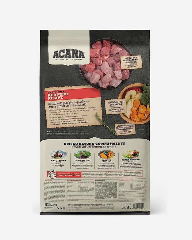 Acana Red Meat Recipe - dry dog food