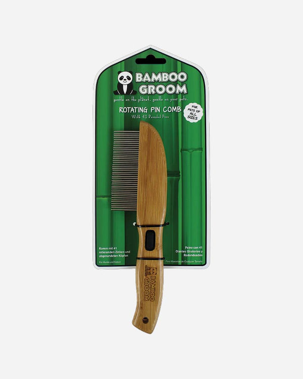 Bamboo Groom Comb for dogs and cats