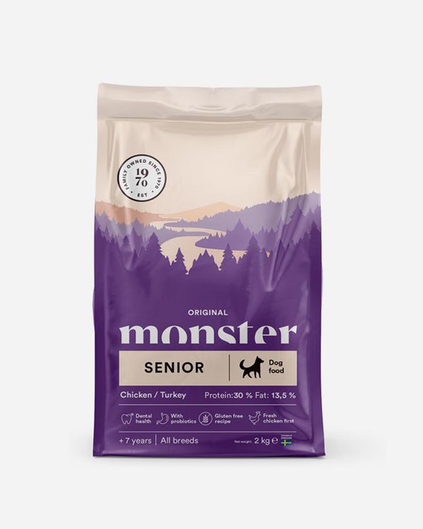 Monster Original Senior - Chicken and Turkey - 2 kg