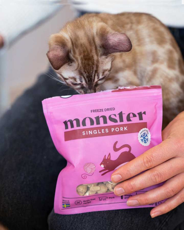 Monster - Freeze-Dried Cat Treats with Pork 