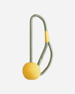 Beco Natural Rubber Slinger Ball - Yellow