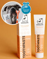 Effectively and gently removes tartar and plaque in dogs