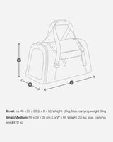 MiaCara Volata bag measurements