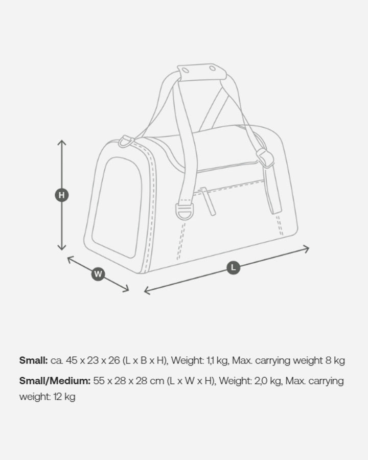 MiaCara Volata bag measurements