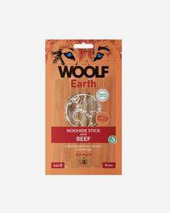 Woolf Earth Noohide Stick with Beef - Small - Dog Snack