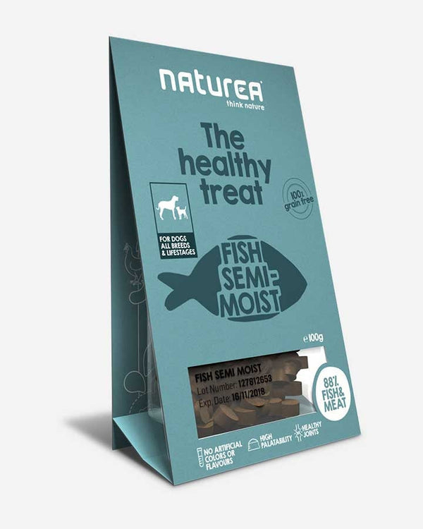 Naturea - healthy treats for dogs - Fish - Petlux