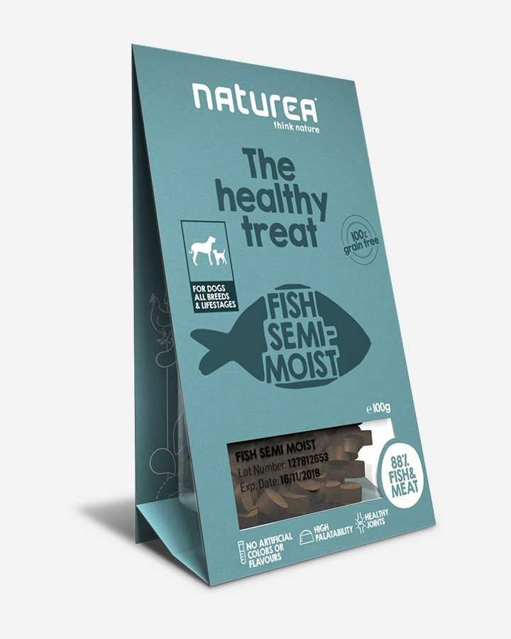 Naturea - healthy treats for dogs - Fish - Petlux