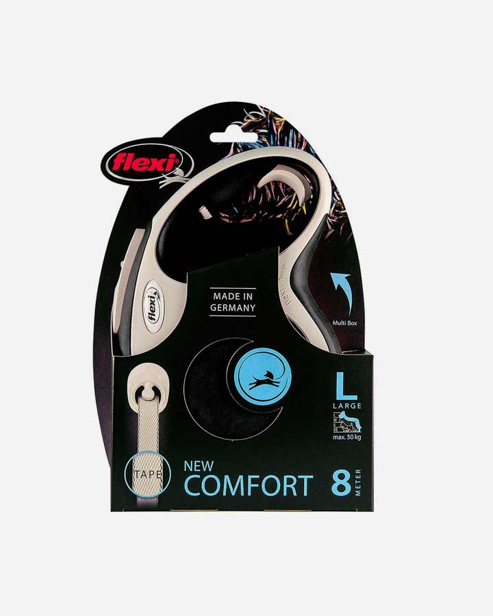 Flexi New Comfort - Retractable Dog Leash - 8M - Large