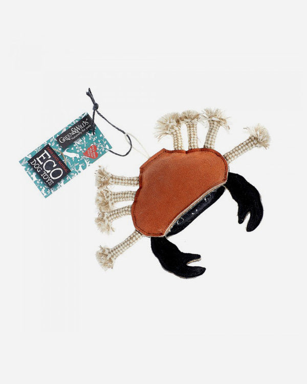 Eco Dog Toy - Carlos the Crab - Petlux