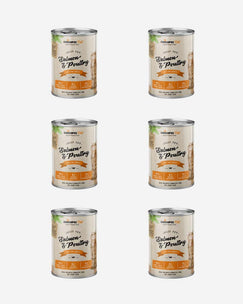 Chicopee cat wet food single pack 6 cans - Salmon & Poultry