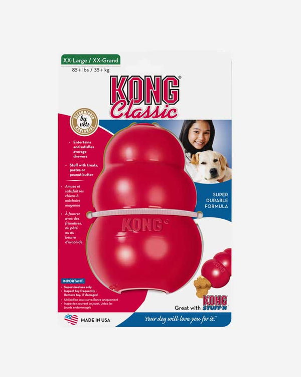 KONG Classic Dog Toy - Red - XX Large