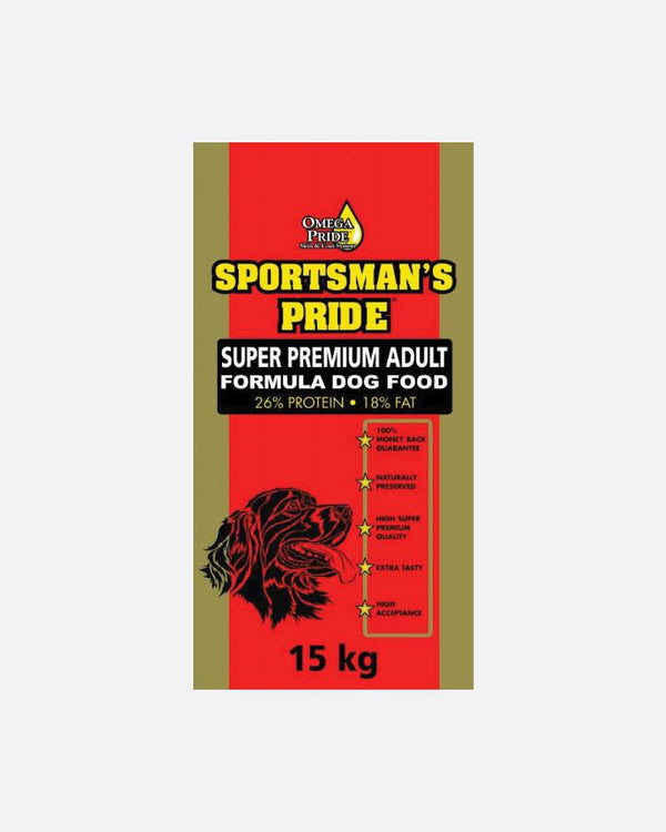 Sportsman's Pride Super Premium Adult Dog Food - 15kg