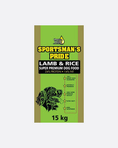 Sportsman's Pride Lamb & Rice - Premium Dog Food - 15kg