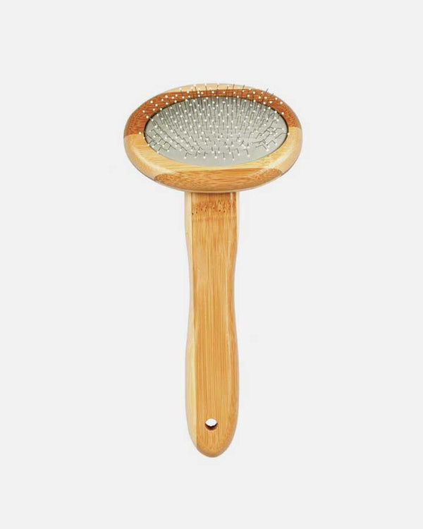Duvo+ Bamboo Slicker Brush - Small - PetLux