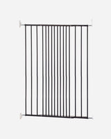 DogSpace Charlie - Extra Tall Extending Dog Gate - Black