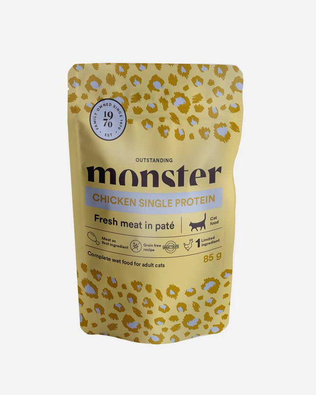 Monster Chicken Single Protein - Wet Cat Food - 85g