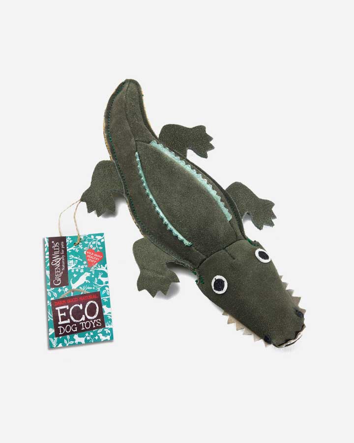 Colin the Crocodile - Green & Wild's - Eco dog toy