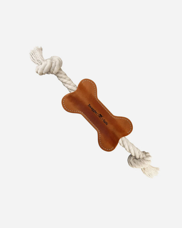 Swaggin Tails Dog Bone - Rope toy