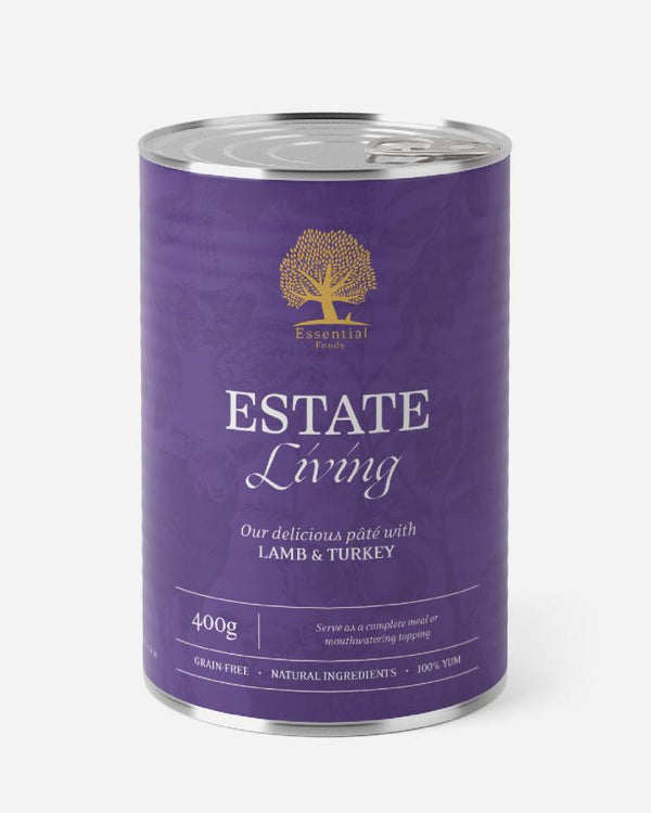 Essential Estate Living Paté - Lamb & Turkey 400g