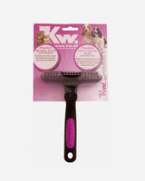 KW Smart Flexible Curry Comb - Wide with roller teeth - PetLux