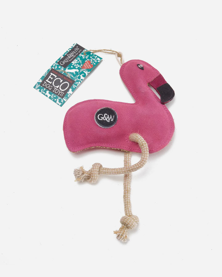 Floyd the Flamingo - dog toy