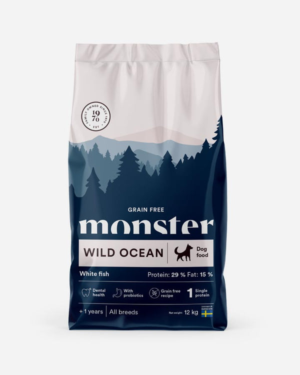 Monster Wild Ocean - Dry dog food - 12kg