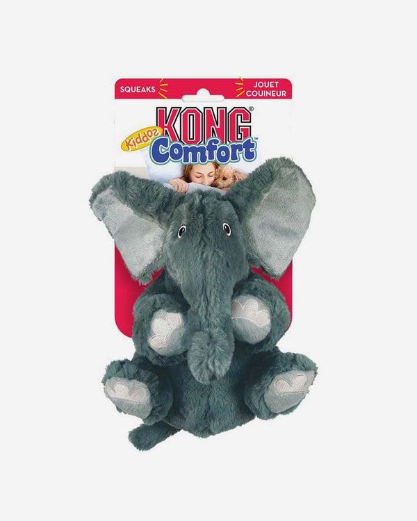 KONG Comfort Kiddos Elephant - Dog Toy - Petlux
