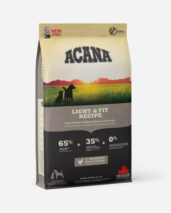 Acana Light & Fit Recipe - dog food -11kg