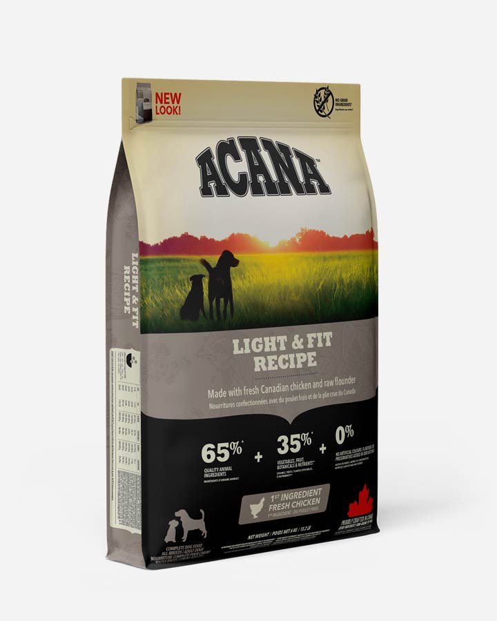 Acana Light & Fit Recipe - dog food -6kg
