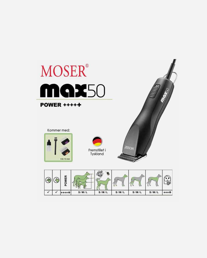Moser Max 50 Guide