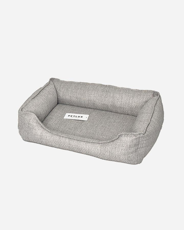 Petlux Napo Dog Bed Medium - Light Grey